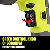 Hammer Drill, 710W Electic Corded Impact Drill, 13mm Metal Chuck, 0-3300RPM, Powerful Variable Speed Drill for Drilling in Steel