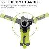 DEWINNER Rotary Hammer Drill,SDS Plus Vibration Control and Safety Clutch, 1500W Heavy Duty, Including 3 Drill Bits,Flat Chisels, Point Chisels, Drill Chuck, 360°Rotating Handle, with Carrying Case