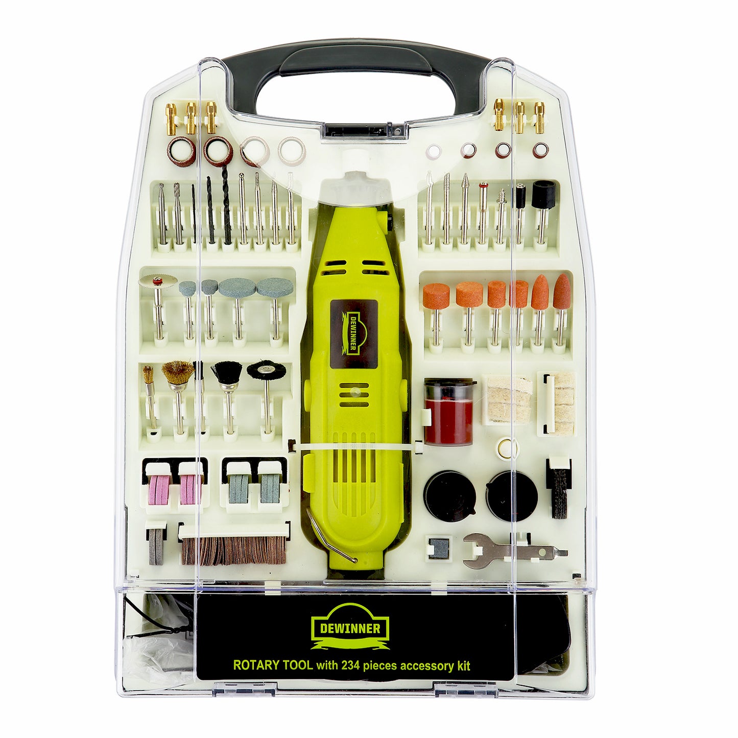 DEWINNER Corded Cutting Grinding Polishing, with Disc, Side Handle 220-240V 8000--35000RPM