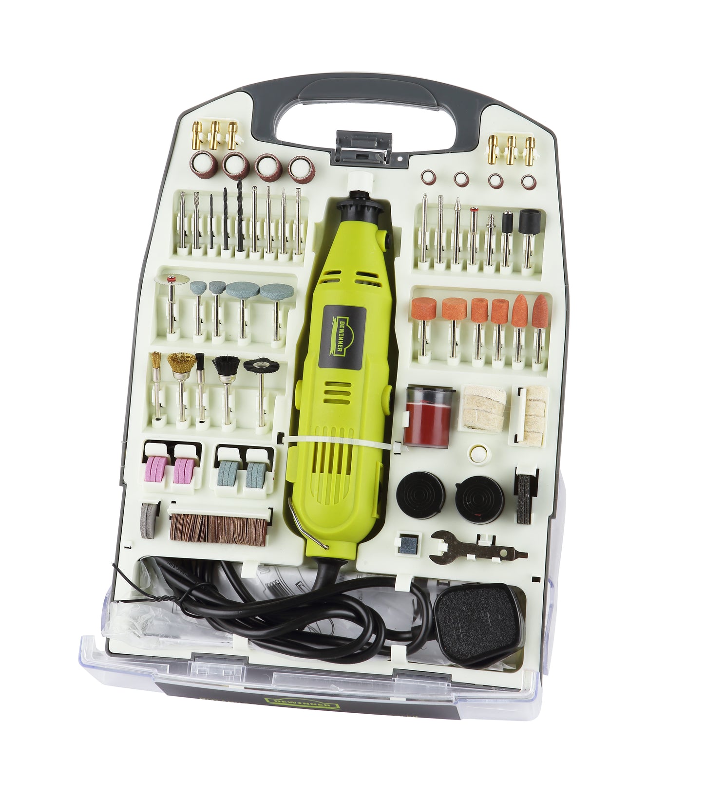 DEWINNER Corded Cutting Grinding Polishing, with Disc, Side Handle 220-240V 8000--35000RPM