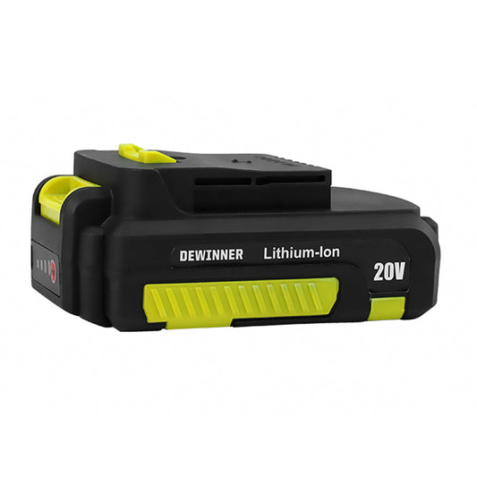 DEWINNER Battery for DEWINNER 20V Cordless Grass Trimmer or DEWINNER Cordless 3-in-1 Pole & Handheld Hedge Trimmer and Chainsaw