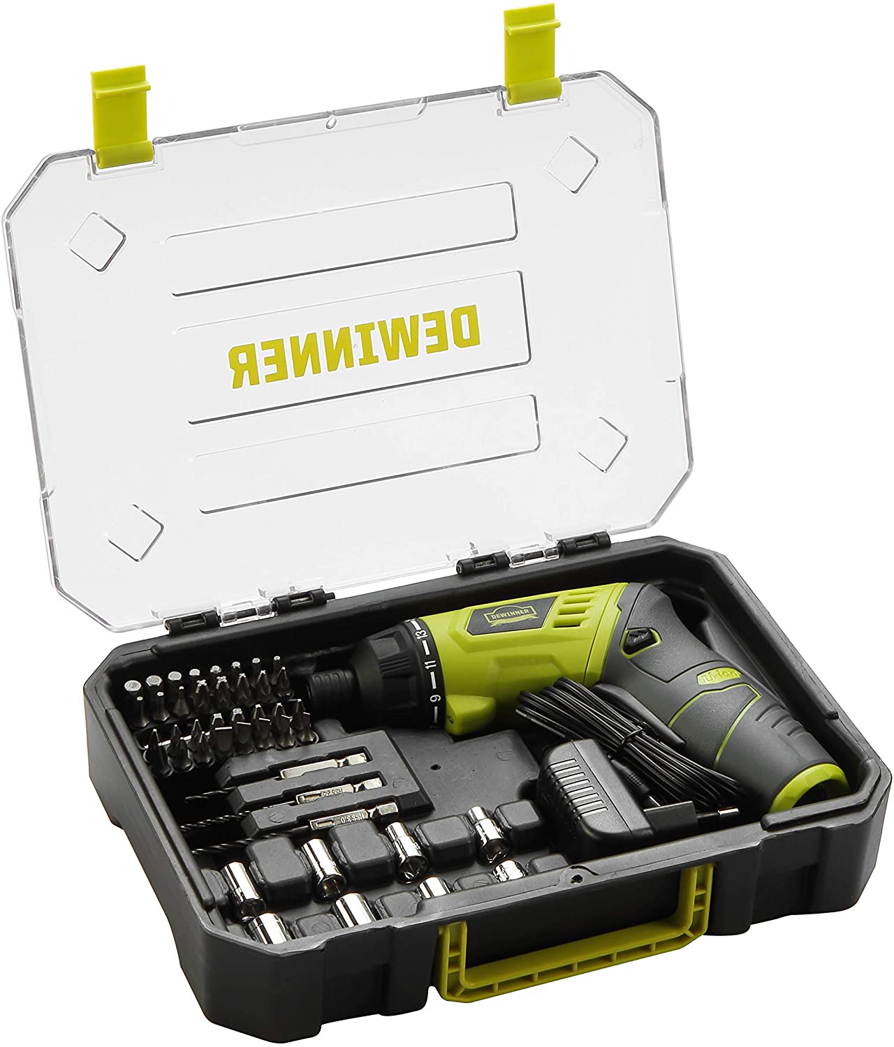 Battery drill and online screwdriver set